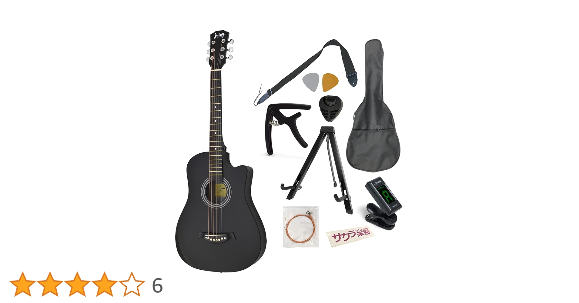 美品◎Juicy Guitars アコースティックギター JCG-01S/VS 41w92DDYgYL.jpg